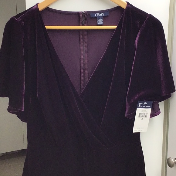 NEW VELVET CHAPS DRESS SIZE 8 - Picture 5 of 16